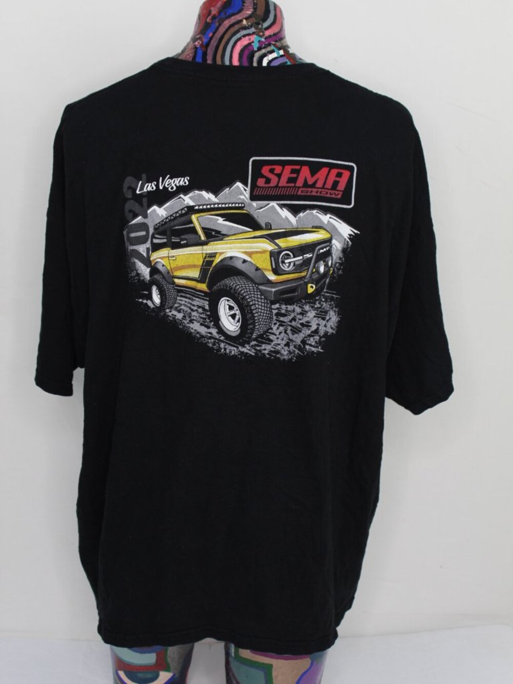 SEMA Show Shirt Mens 3XL Black 2022 Las Vegas Off-Road Graphic Event Tee